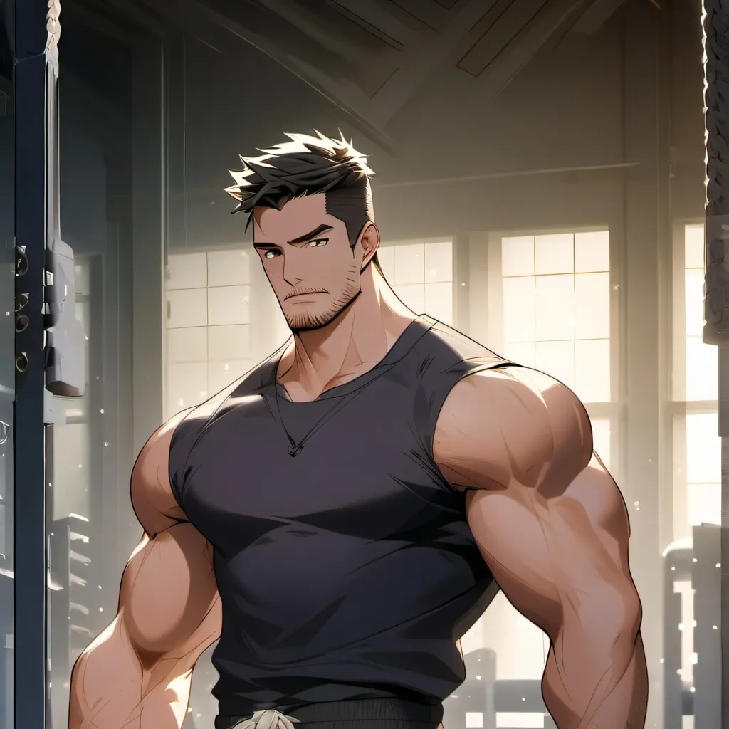 chat with ai character: big guy