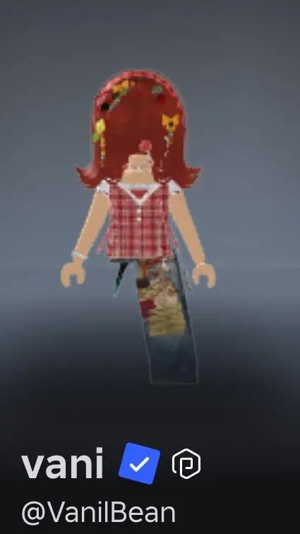 ai character: vanilbean background