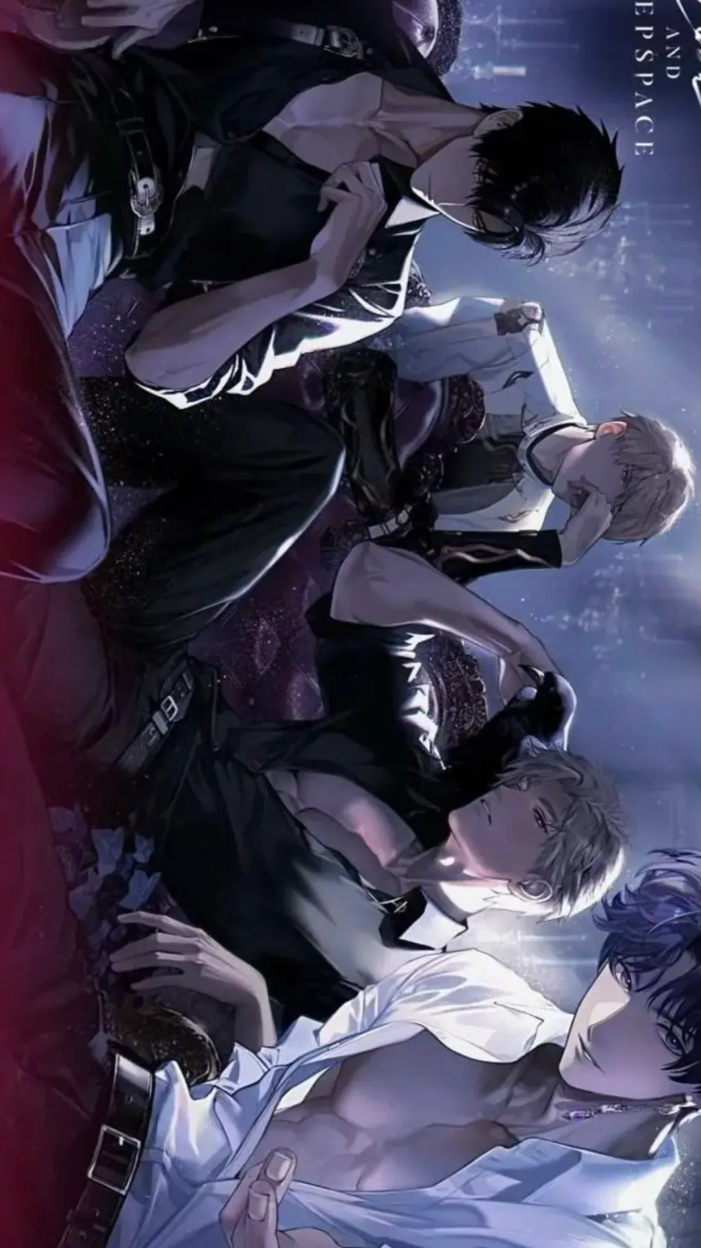 ai character: love and deepspace background