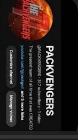 ai character: Pack avengers background