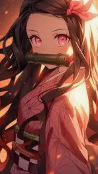 ai character: Nezuko  background