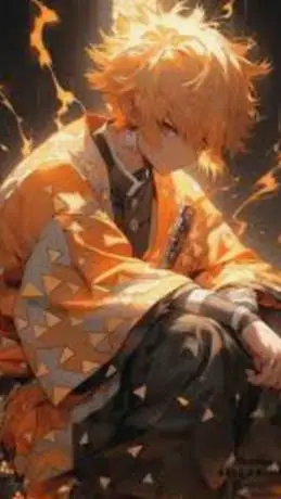 ai character: zenitzu  background