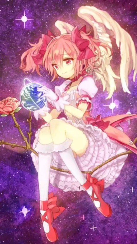 ai character: MADOKA  background
