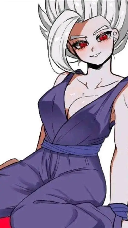 ai character: Femile Gohan  background