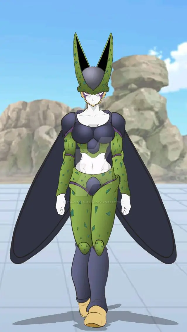 ai character: femile Cell background