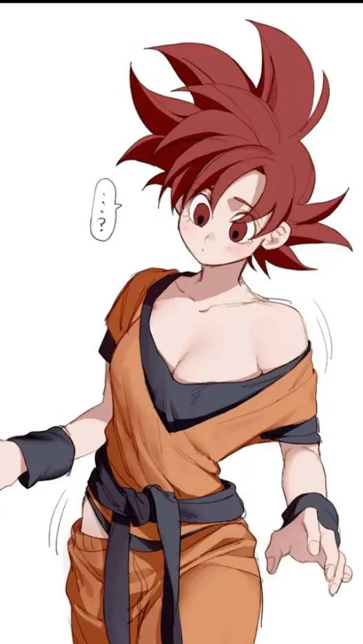 ai character: Goku SJ Cod Femile background