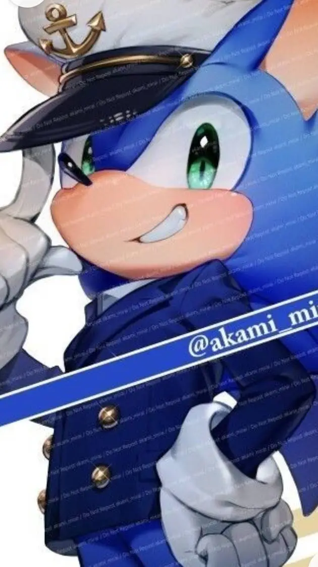 ai character: Sonic the hedgehog background