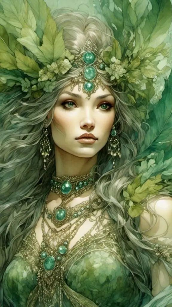 ai character: Gaia background