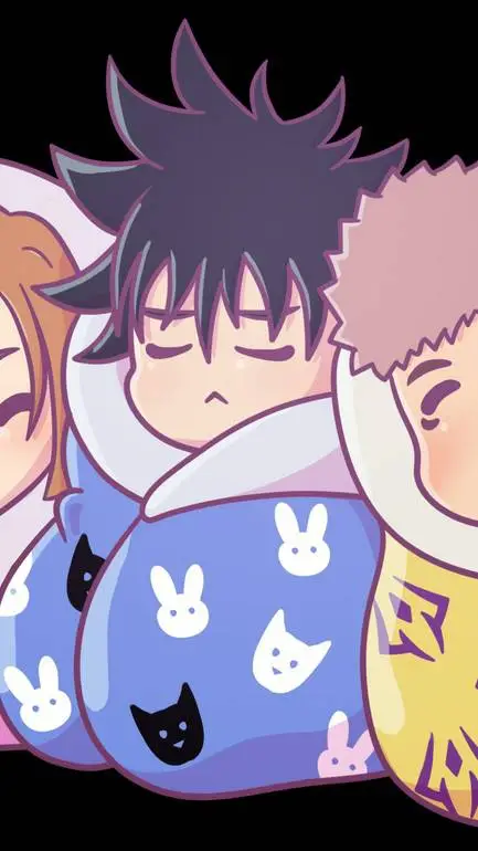 ai character: ★JJK SLEEPOVER★ background