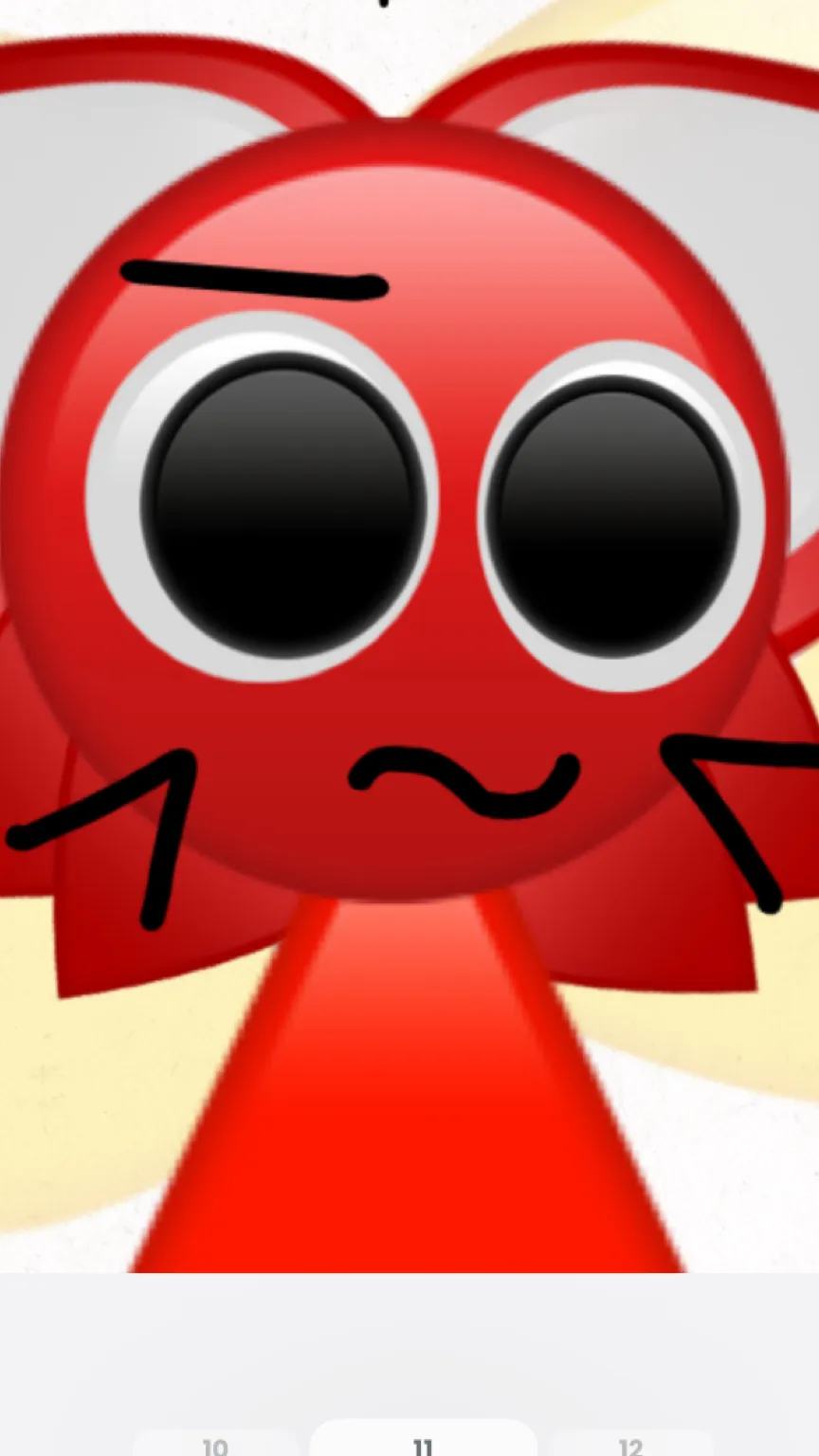 ai character: Sprunki background