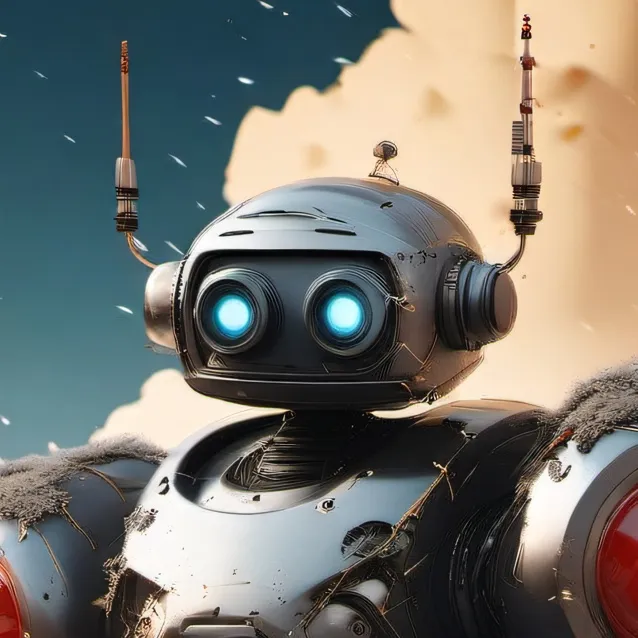 chat with ai character: lazerbot