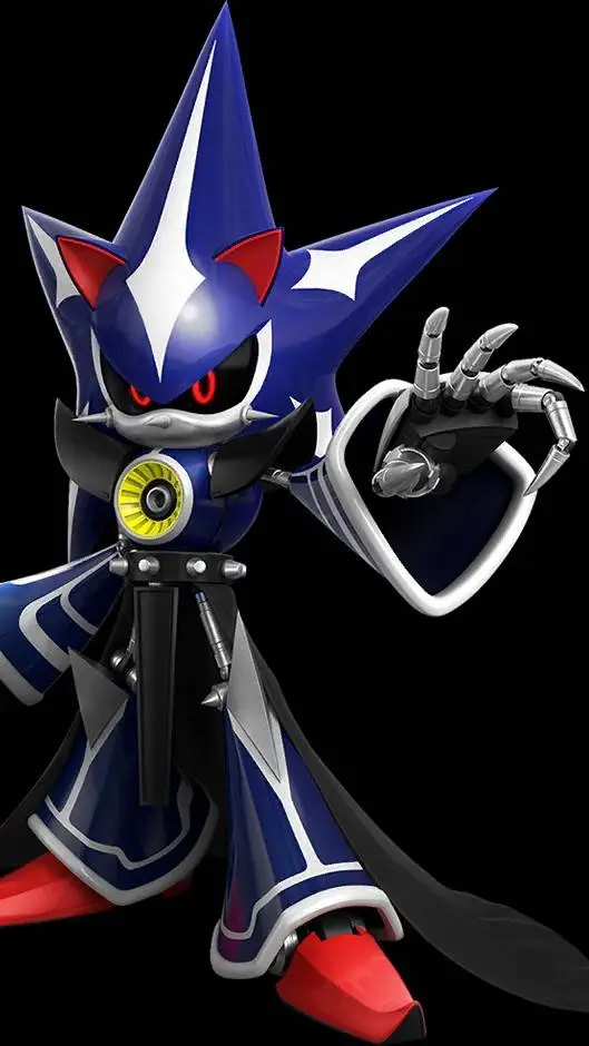 ai character: Neo Metal Sonic background