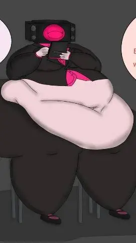 ai character: Fat Speaker woman background