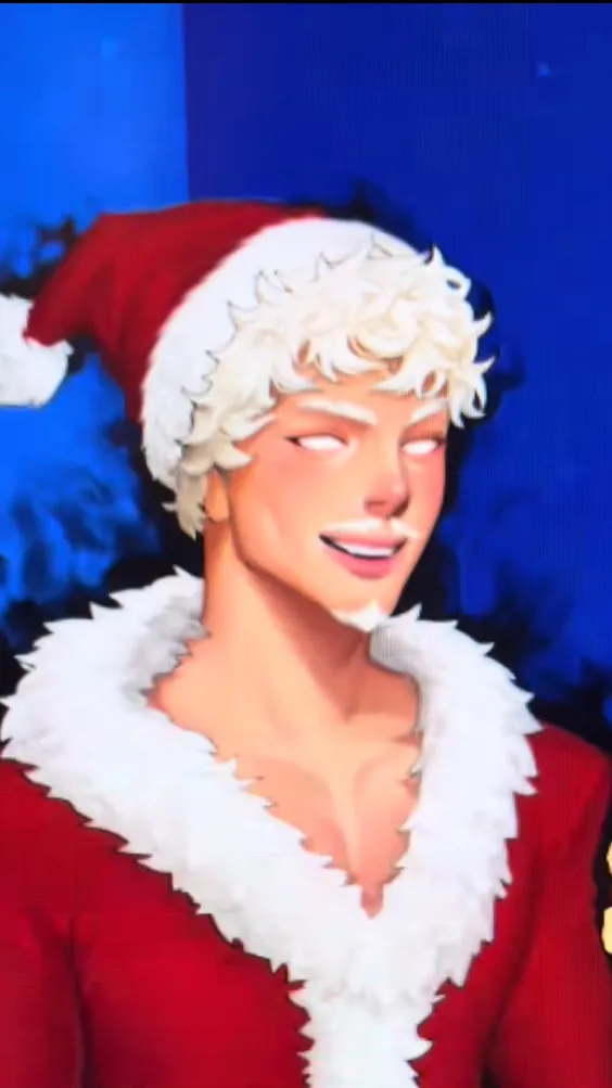 ai character: SANTA DTIIIIII😍 background
