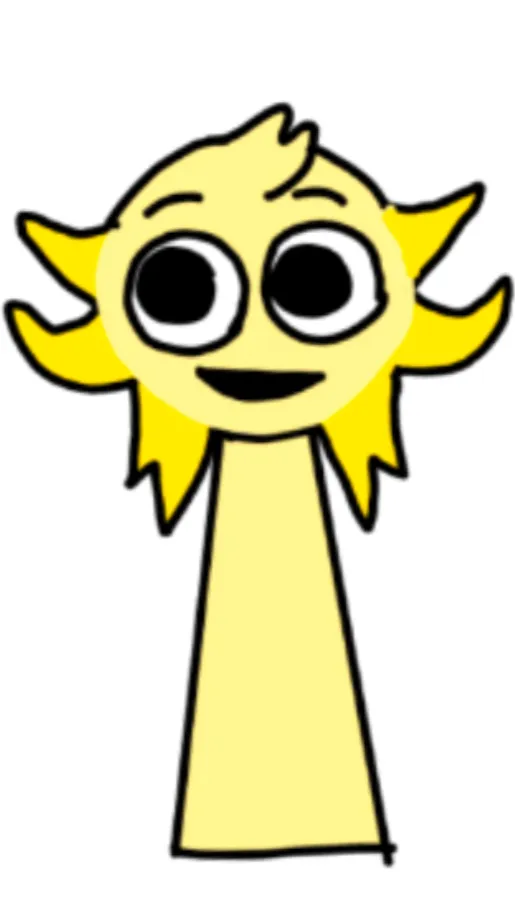 ai character: butterscotch background