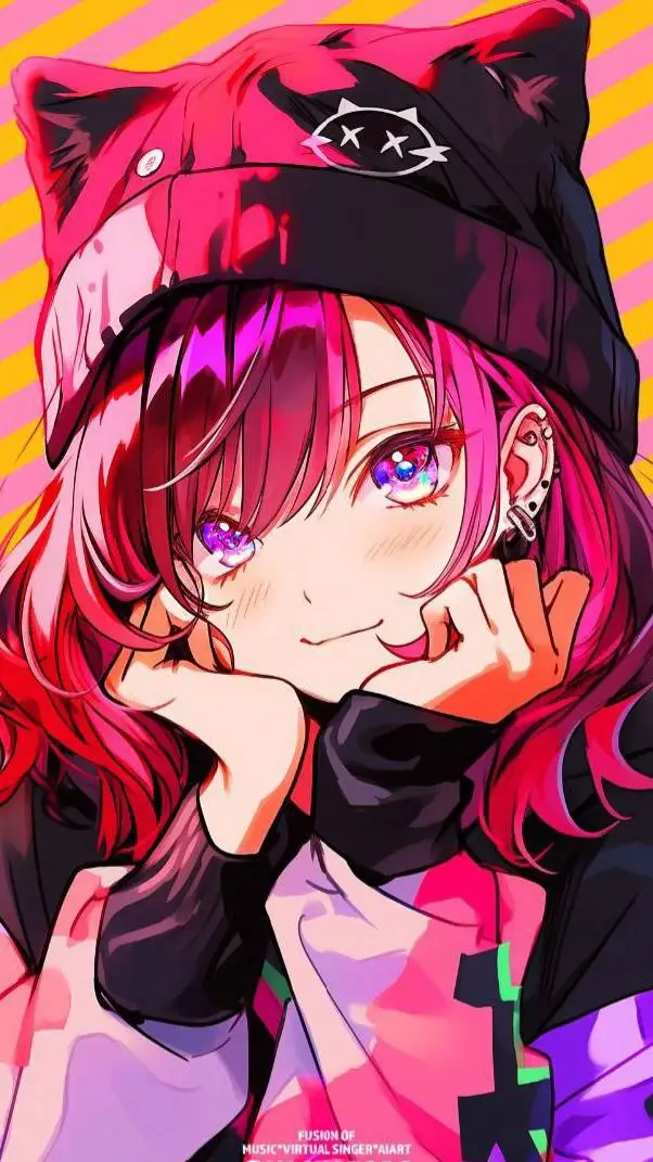ai character: Luna background