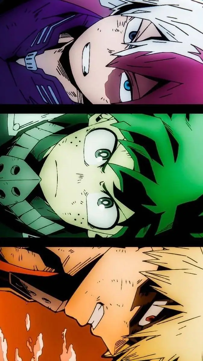 ai character: Boku no hero!☠✊🏽🩹 background