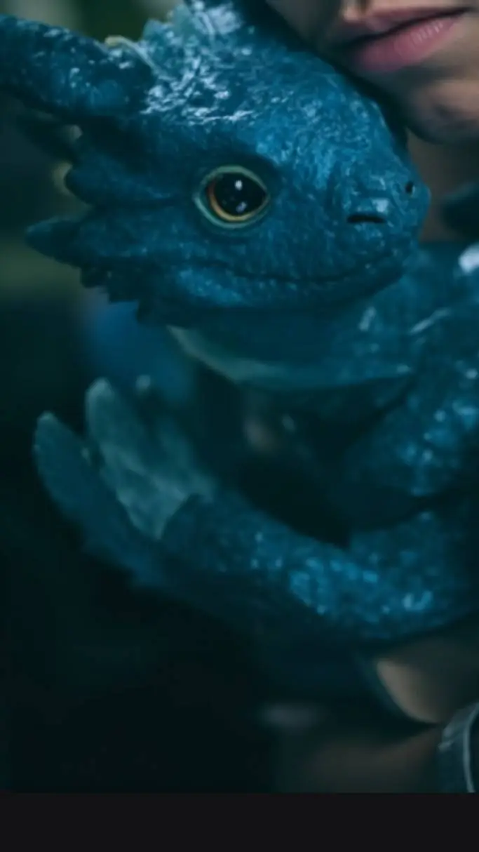 ai character: Baby Dragon background