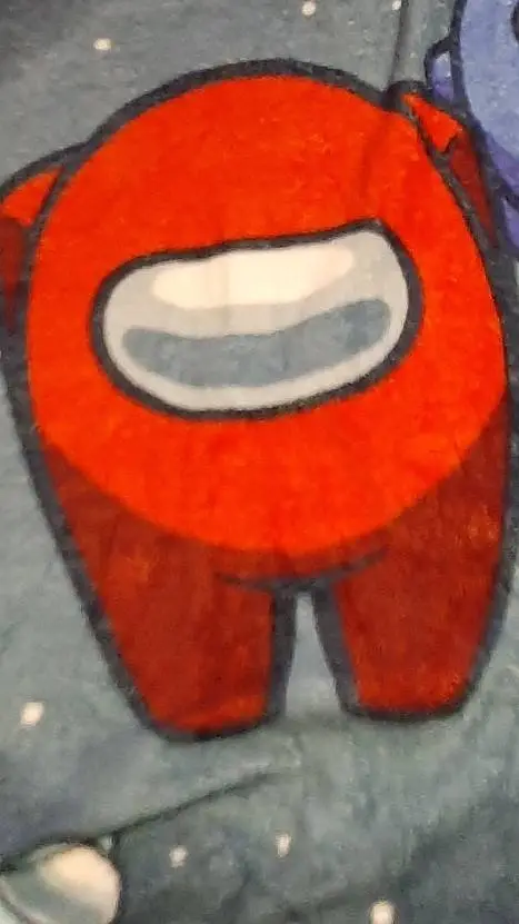 ai character: red imposter123 background