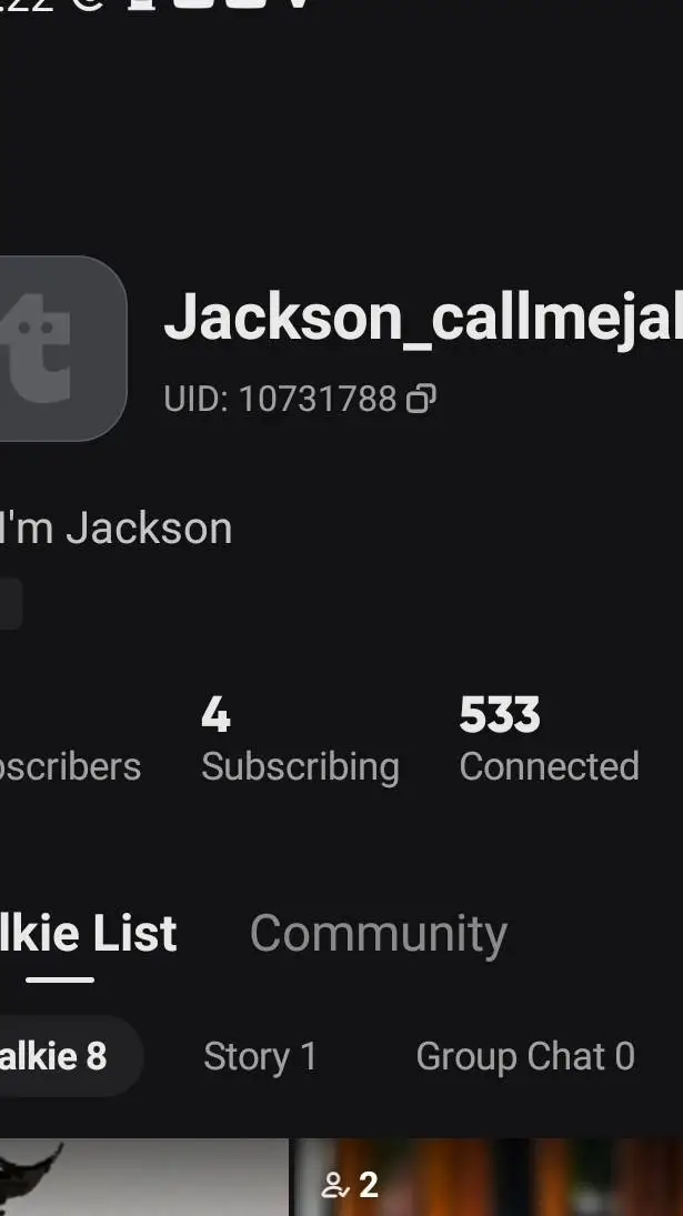 ai character: jackson_callmejake background