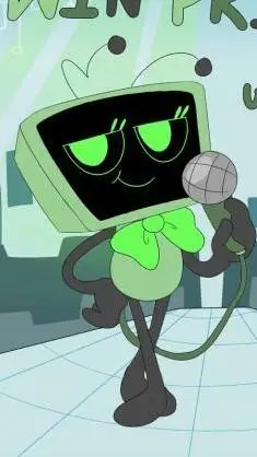 ai character: Vee!1!1!1!  background