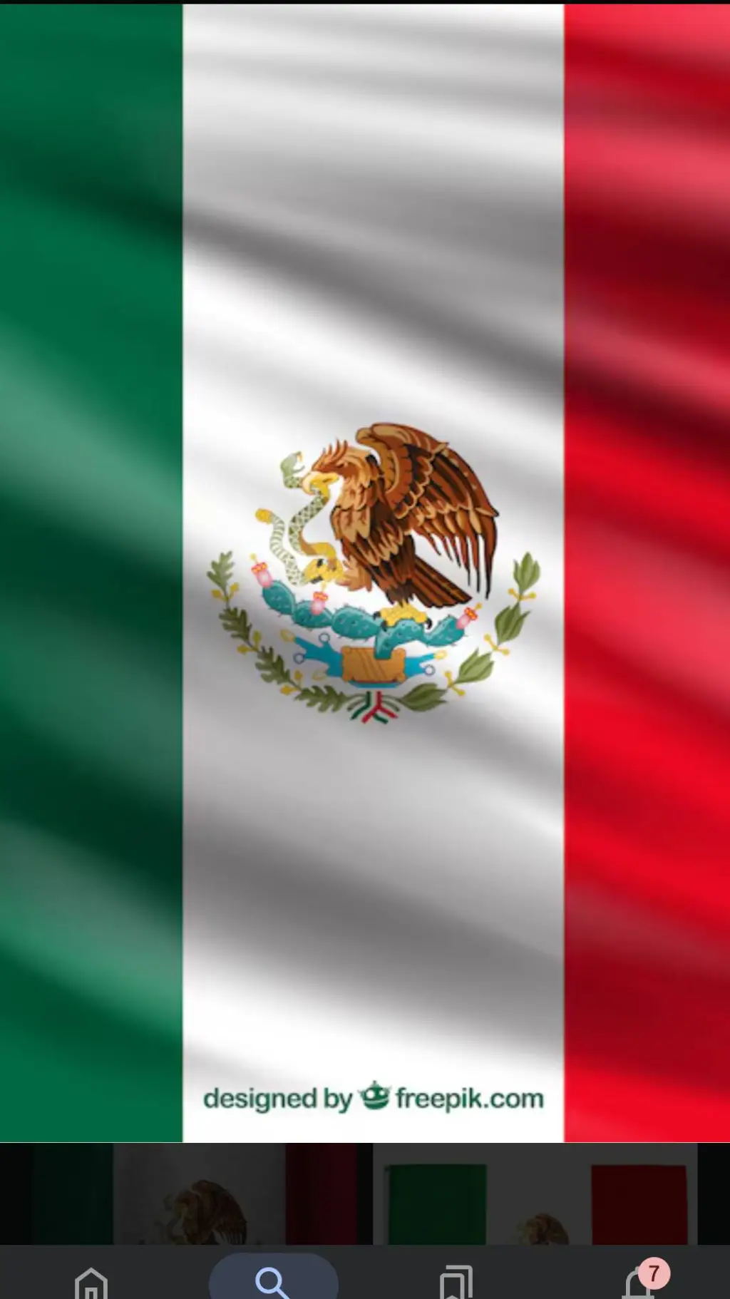 ai character: México background