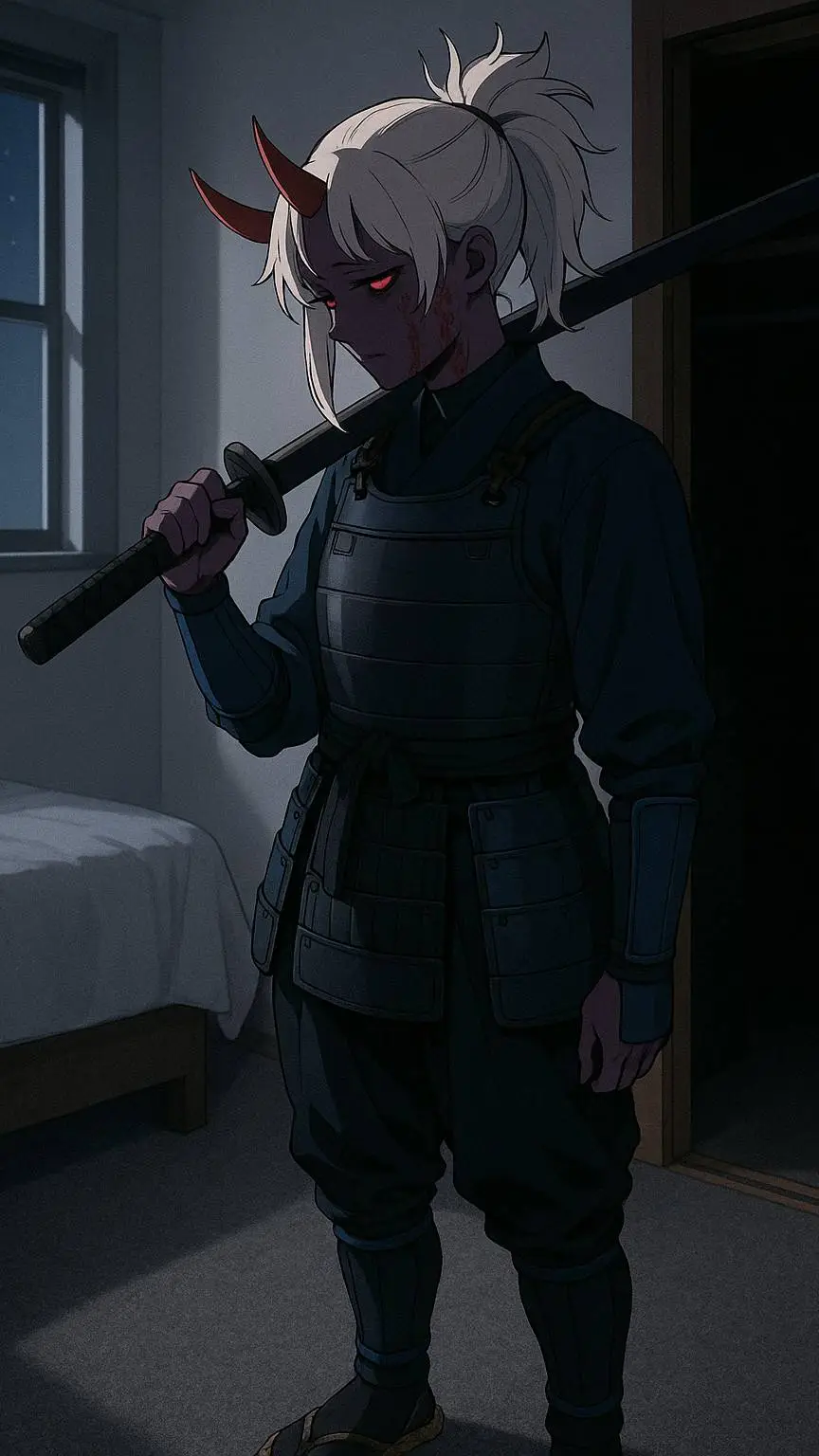 ai character: Yoru Shugo/夜守護 background