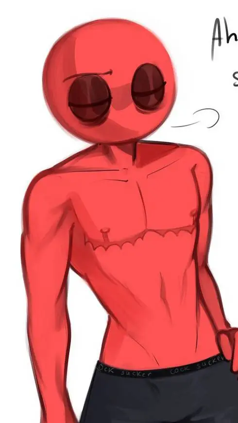 ai character: Red♥️ background