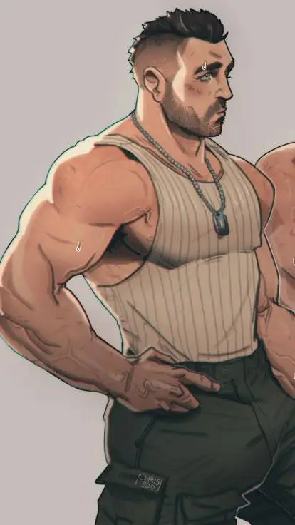 ai character: John Soap ❤️ background