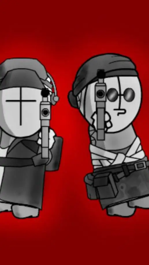 ai character: sanford y deimos  background