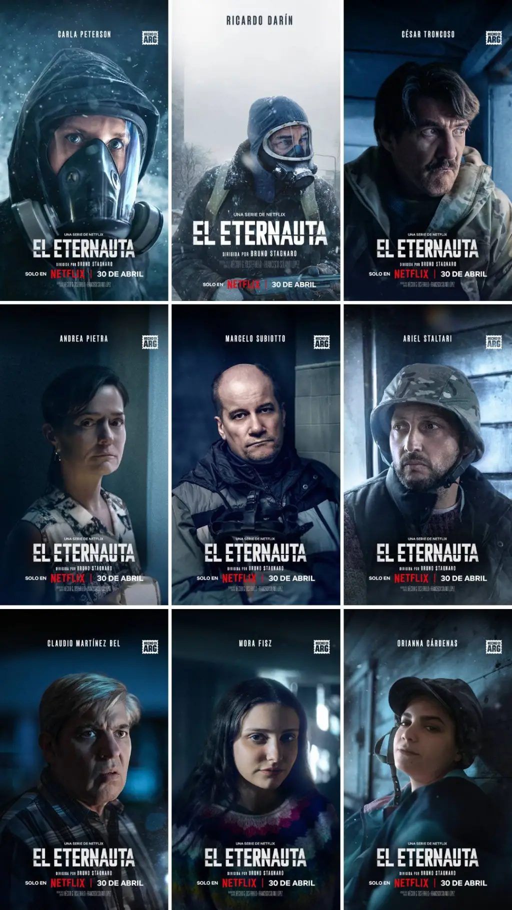 ai character: el eternauta  background