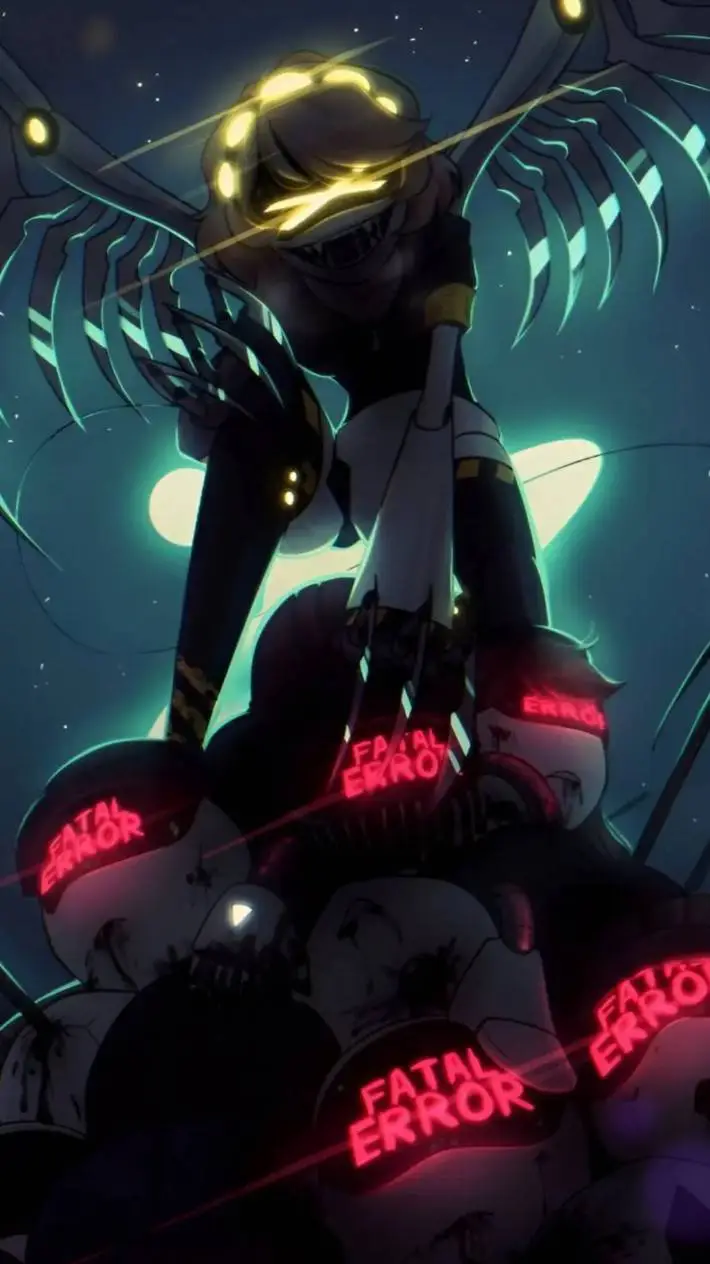 ai character: V Murder drones  background