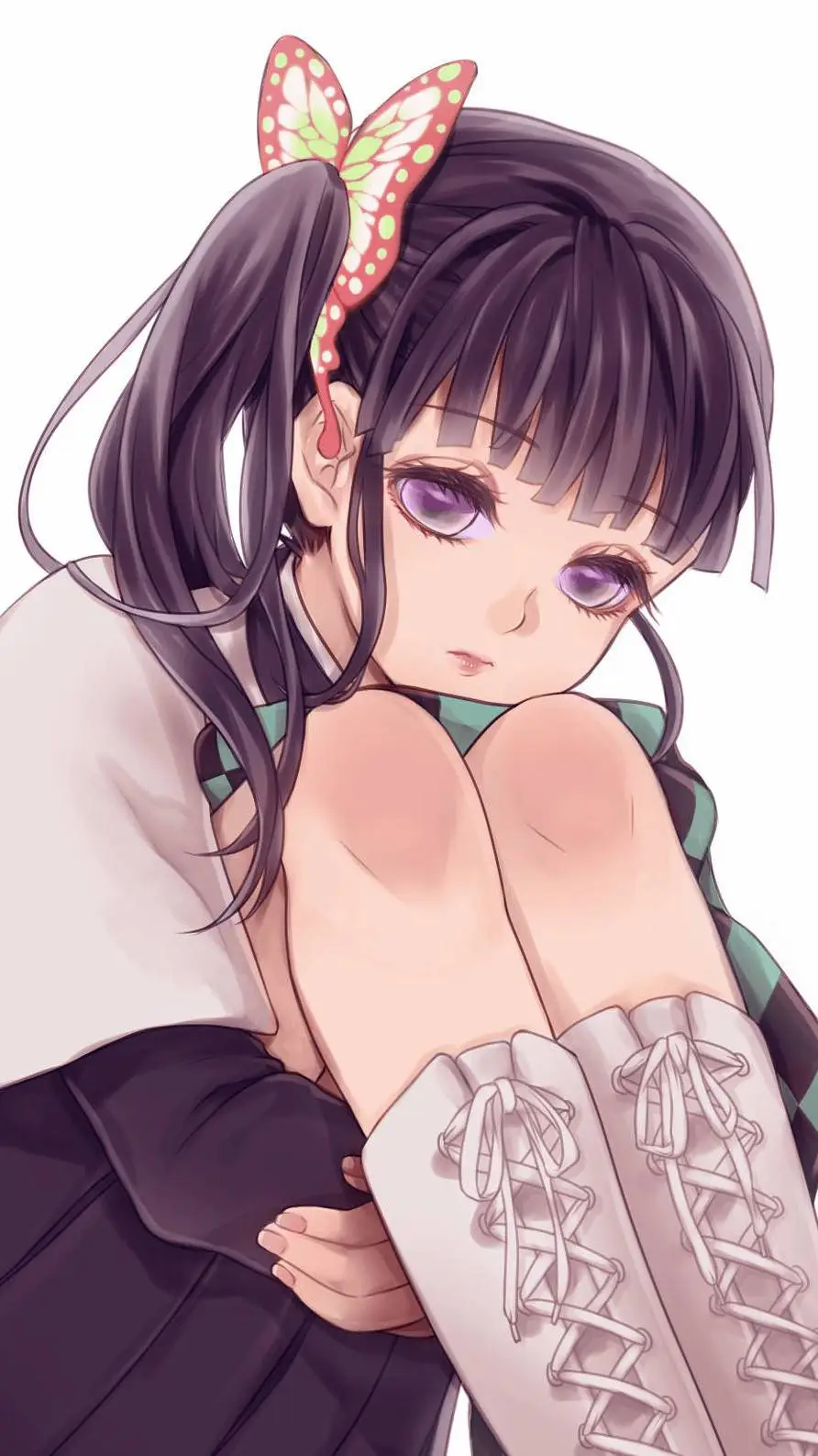 ai character: kanao tsuyuri 🪽 background