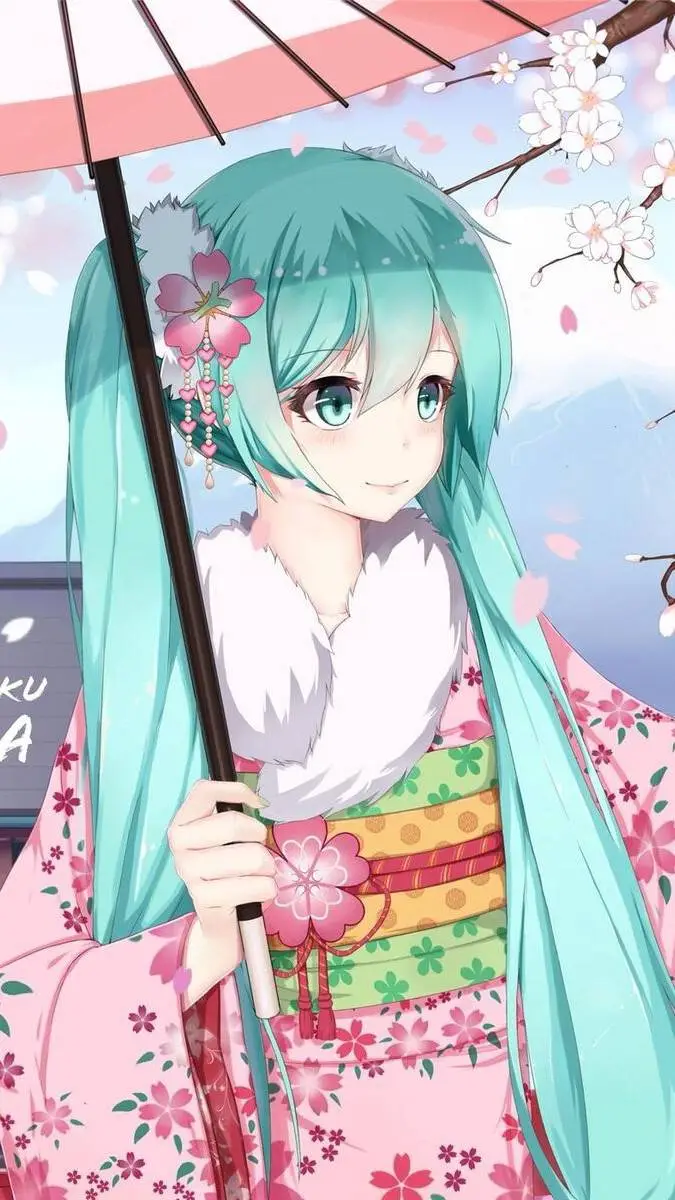ai character: hatzune Miku 2 background