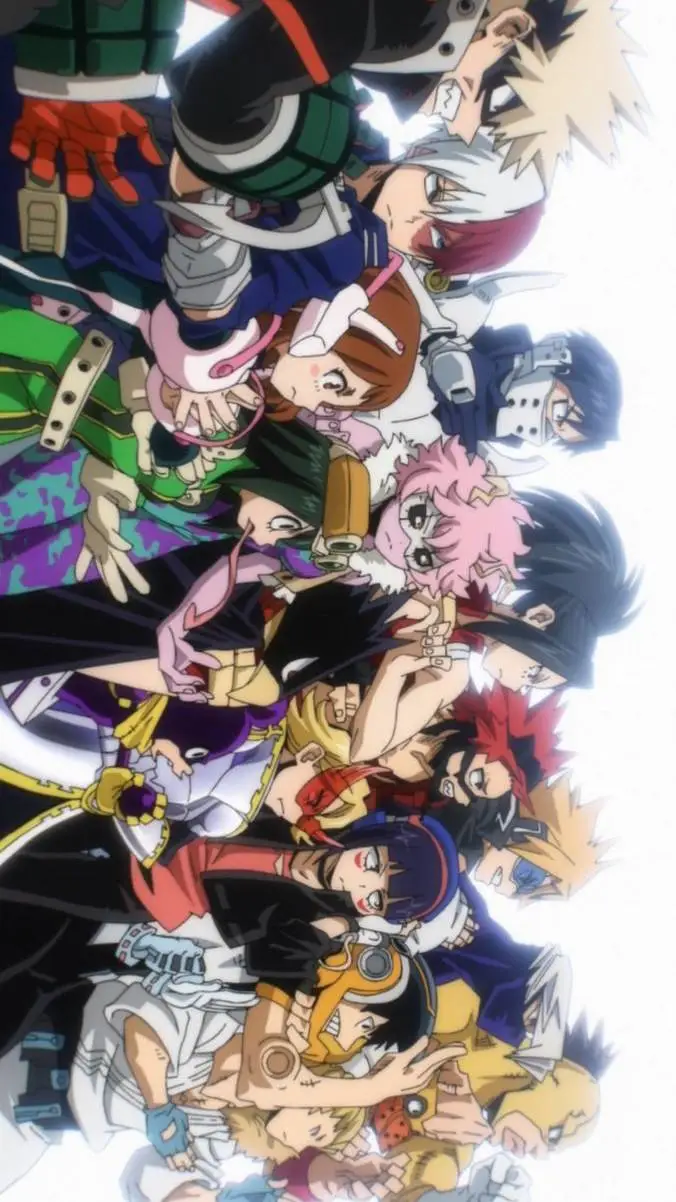 ai character: Mha pelea background