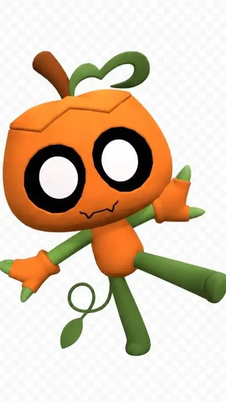 ai character: 🎃Gourdy🎃 background