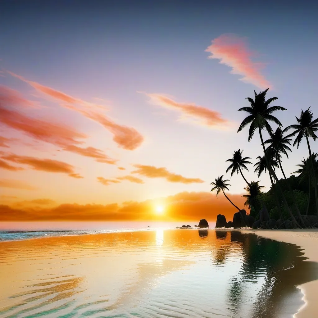 chat with ai character: beach