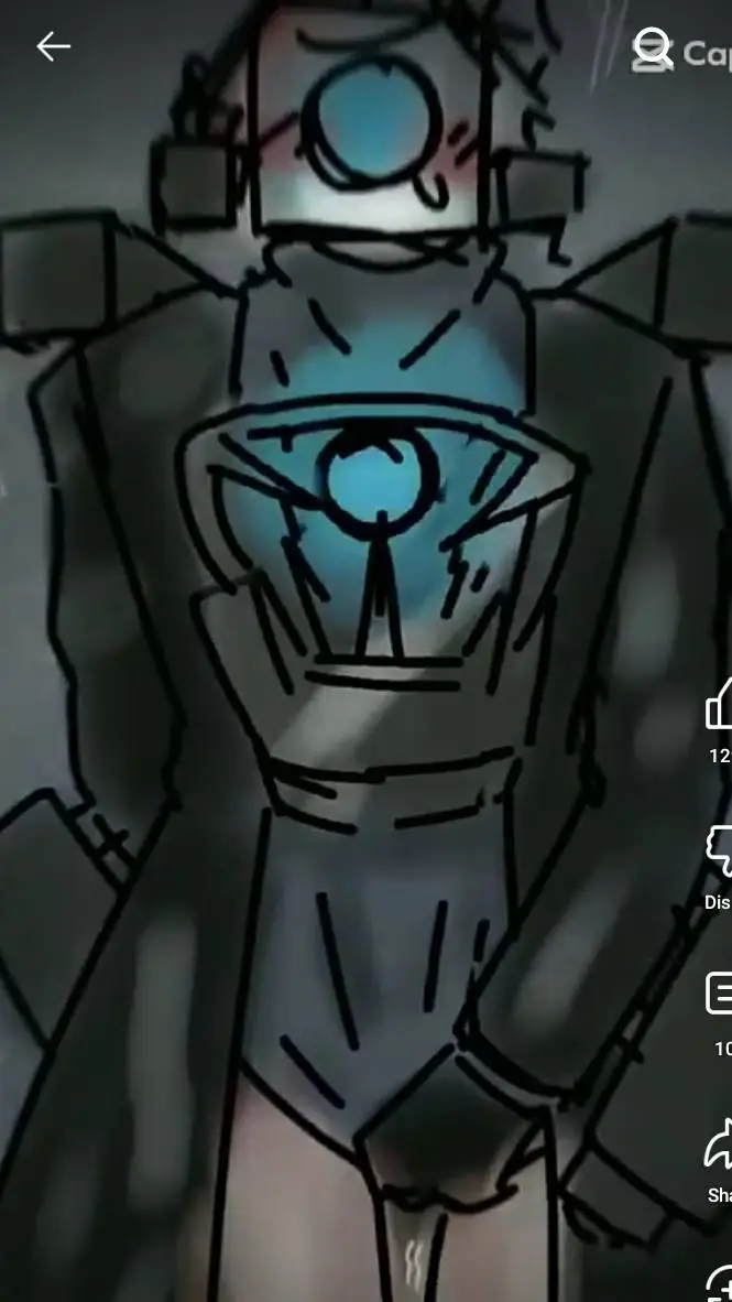 ai character: titan cam background