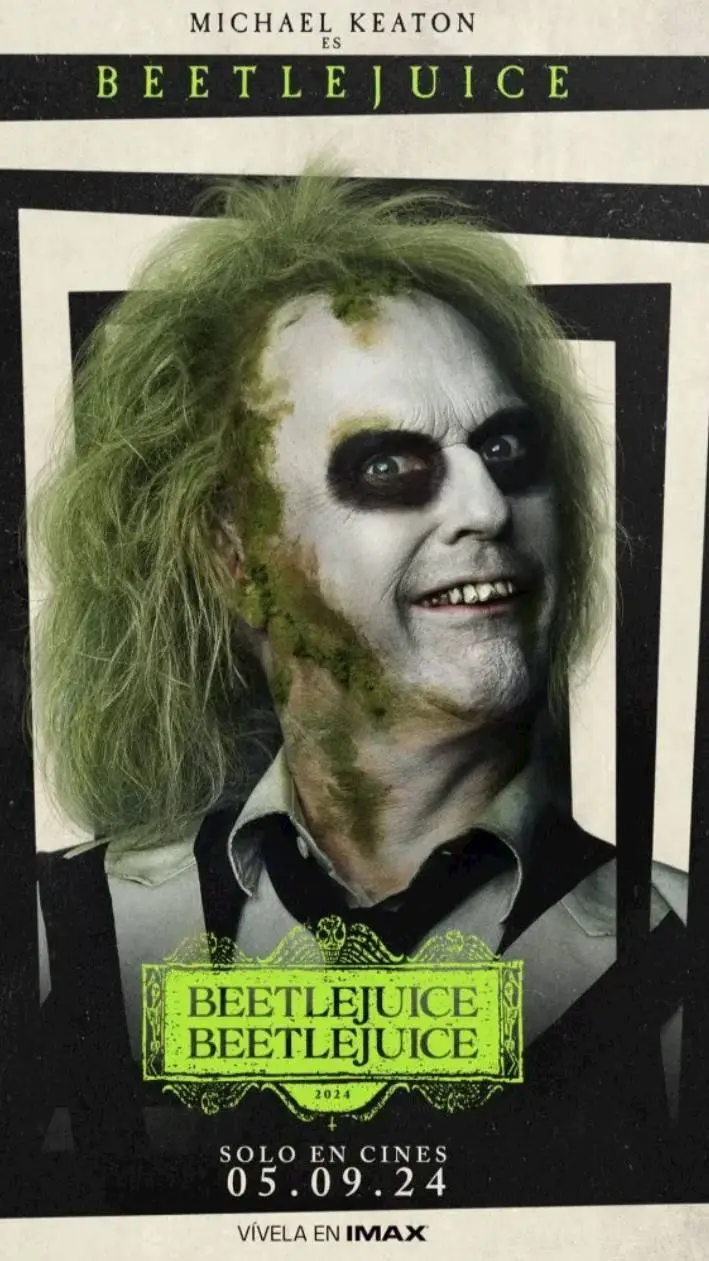 ai character: Beetlejuice background