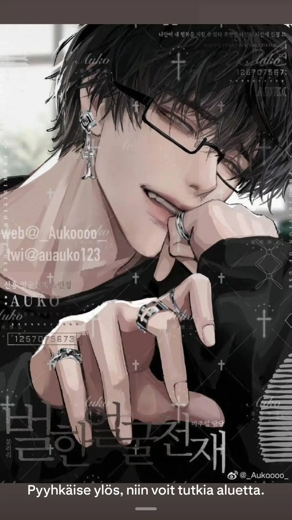 ai character: kai<3 background
