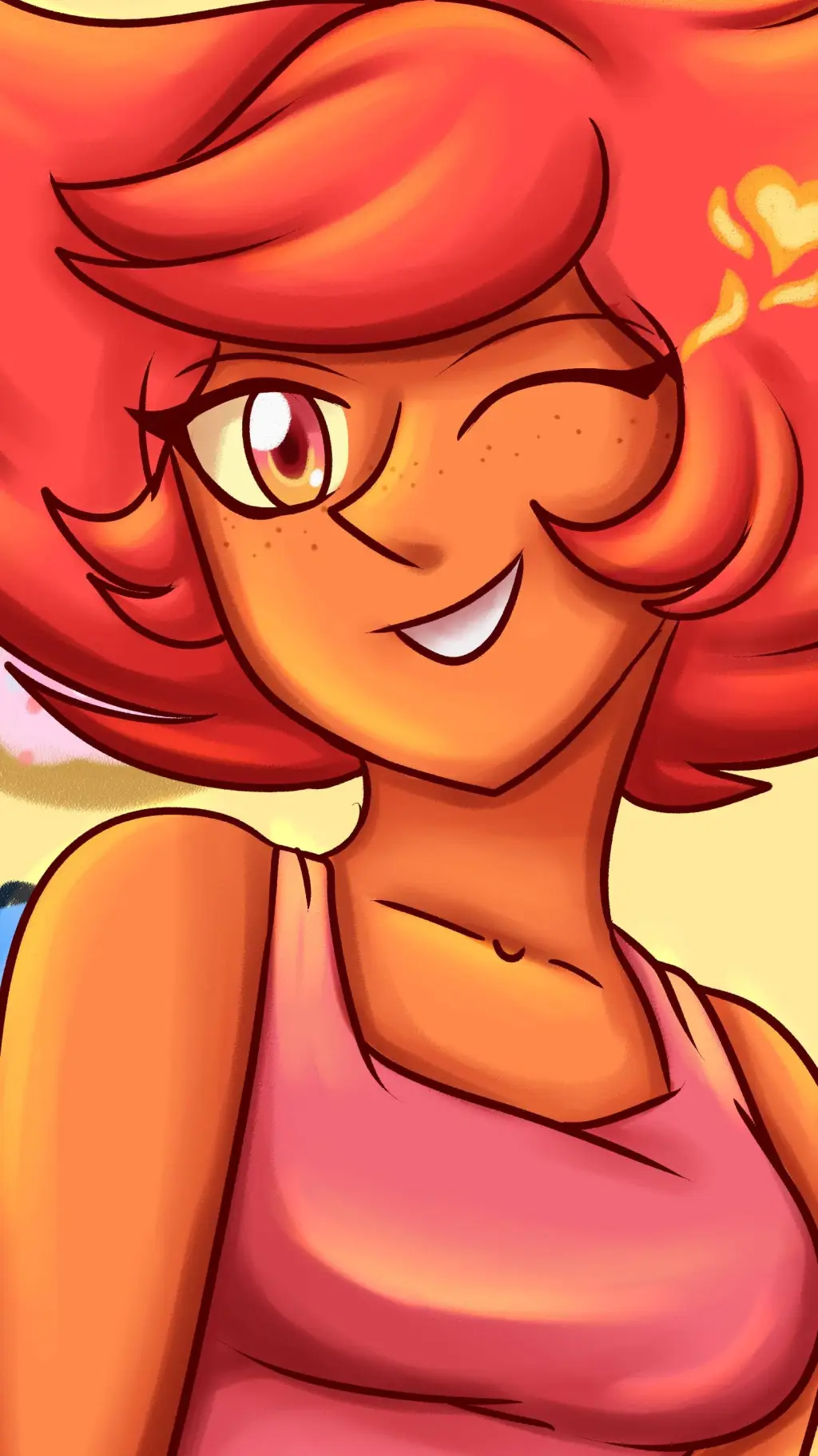 ai character: Hestia background