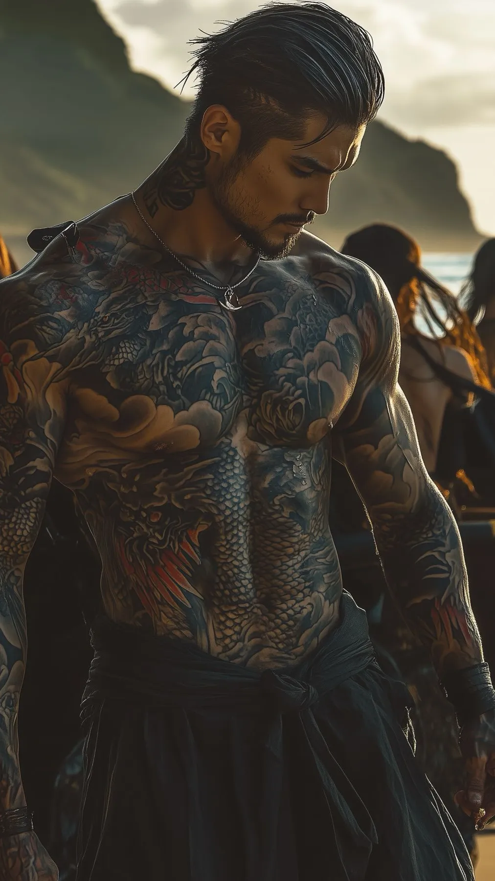 ai character: Takumi Sato background