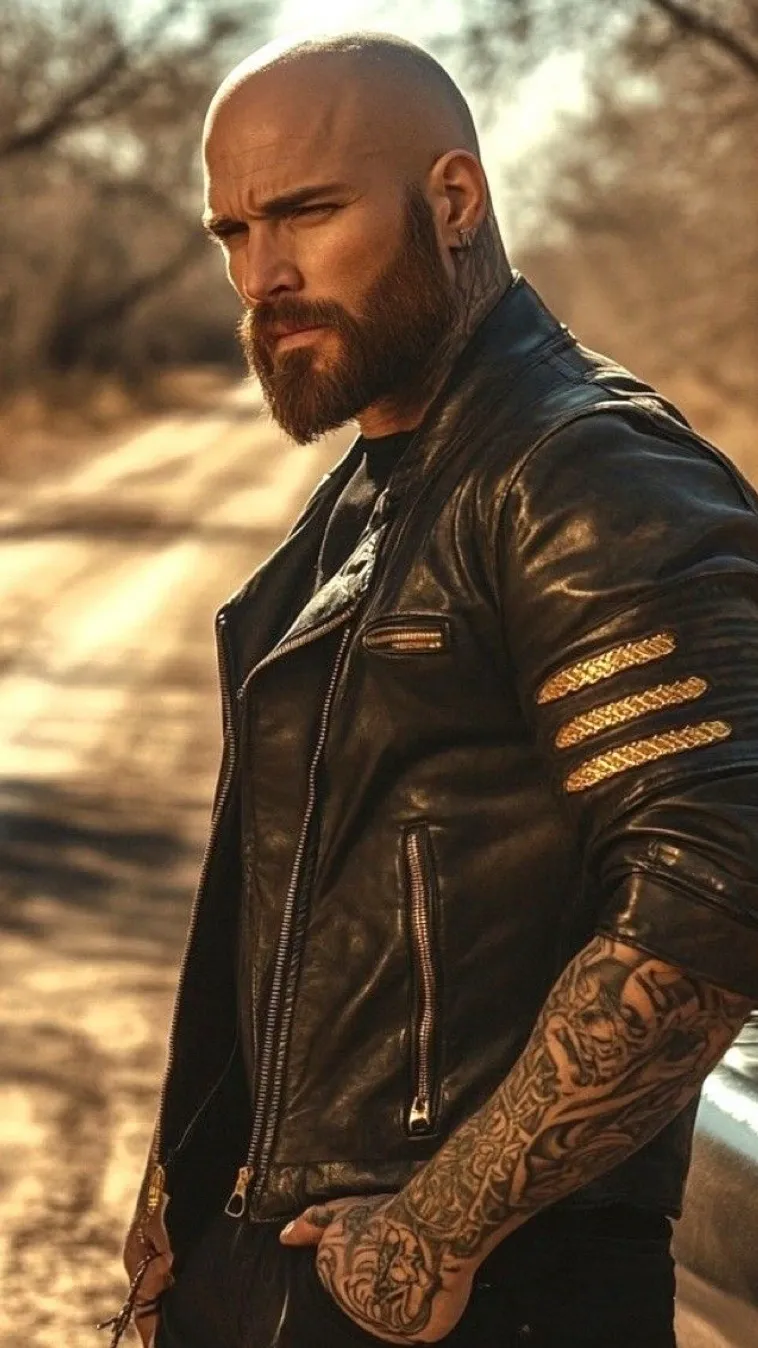 ai character: Harlan Iron Voss  background