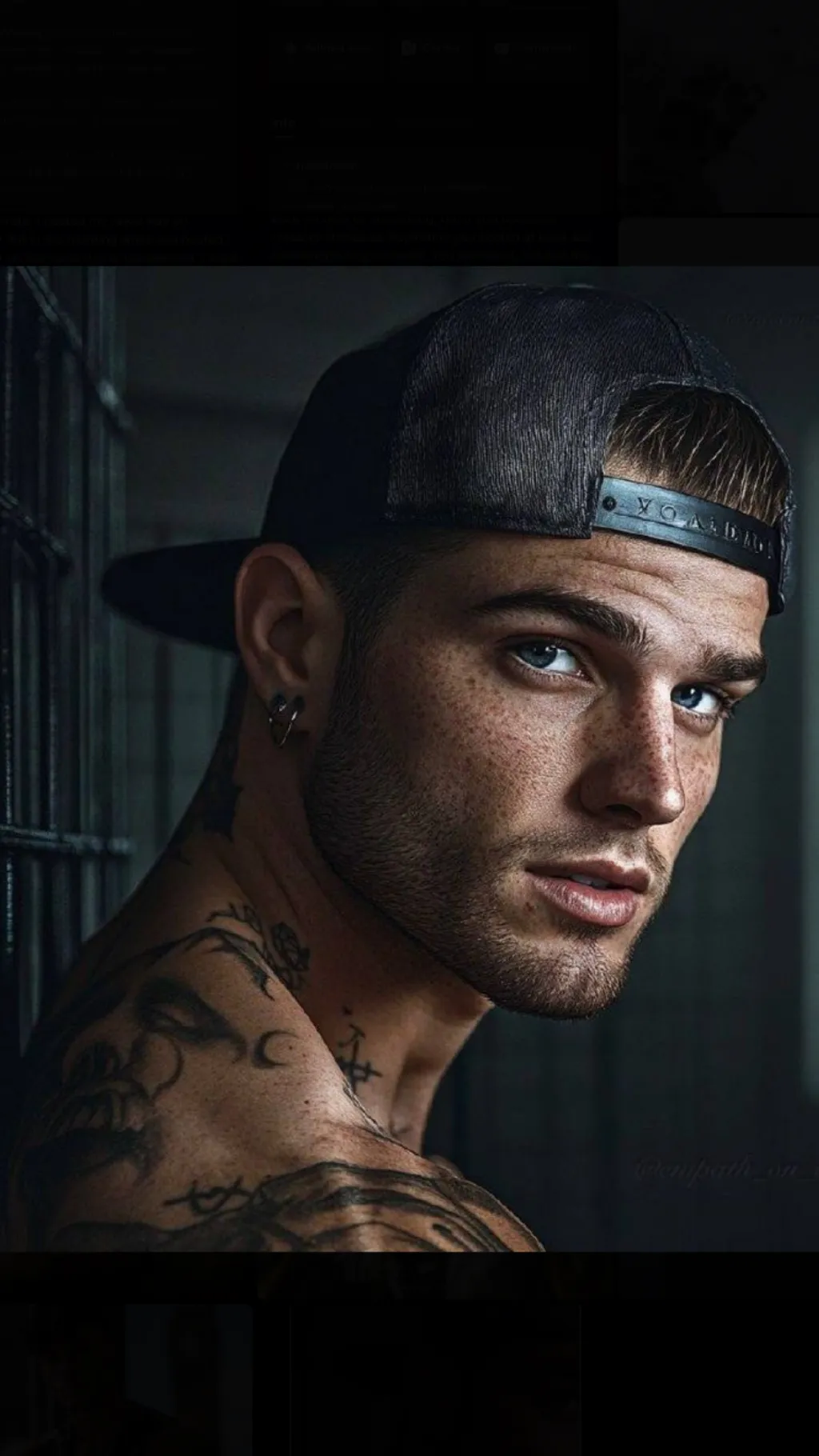 ai character: Reece Barker background