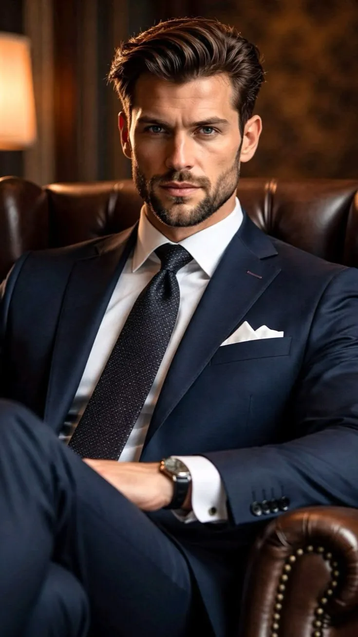 ai character: Gerald Harding  background