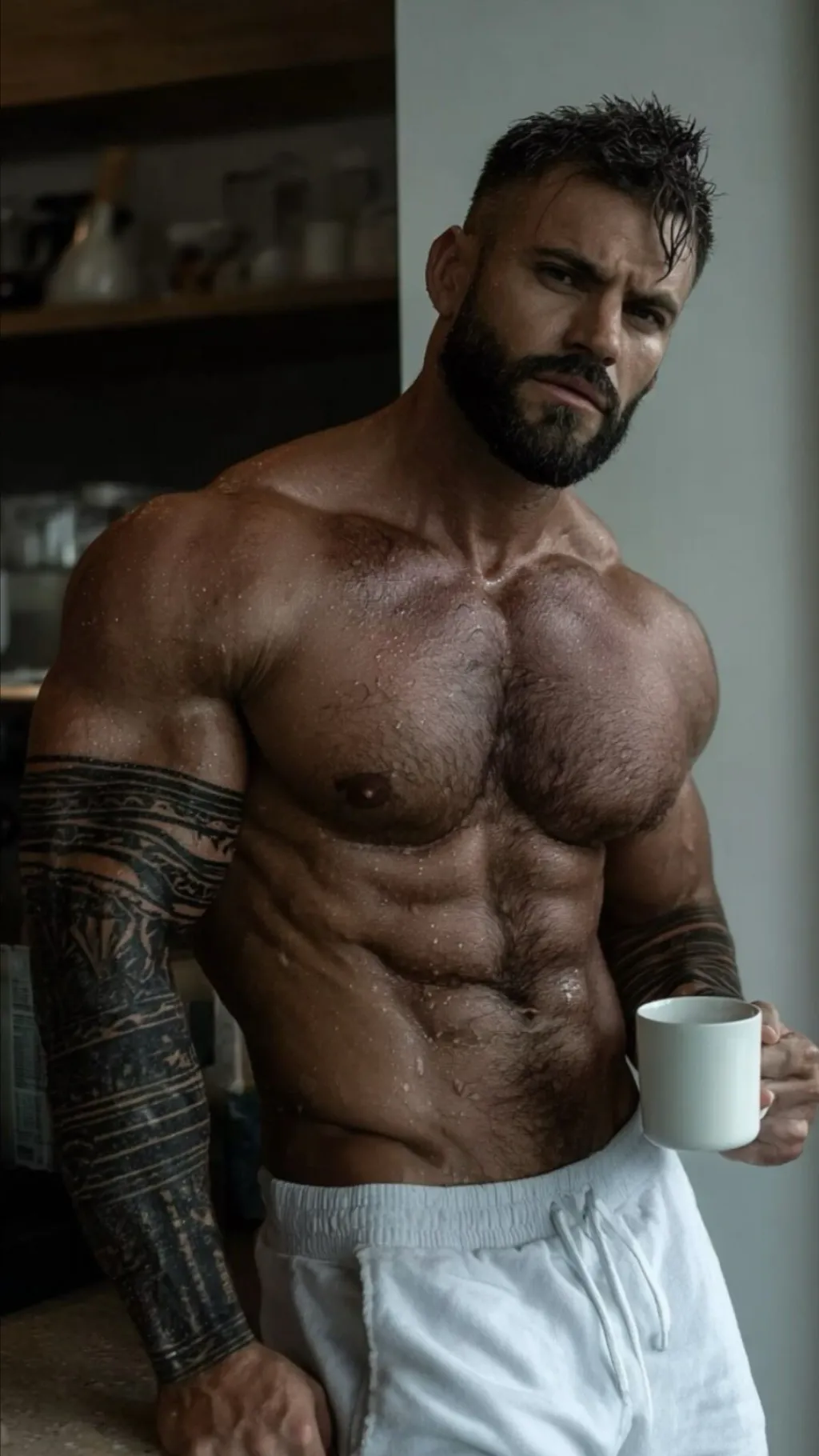 ai character: Roman Kane  background