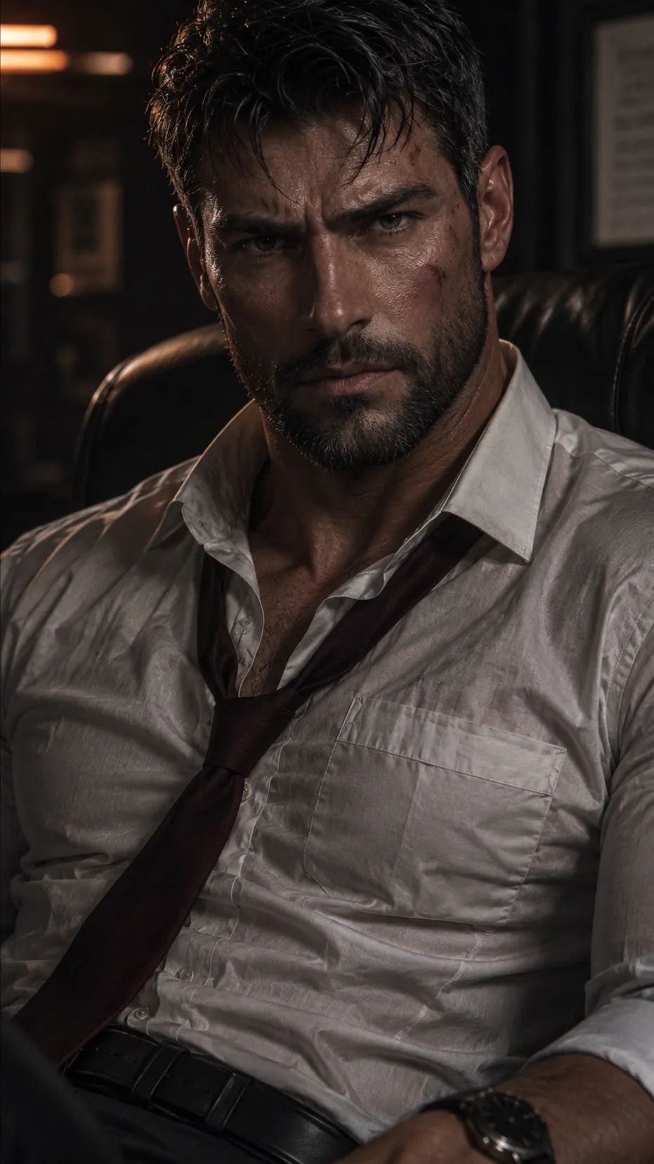 ai character: Owen Burke background
