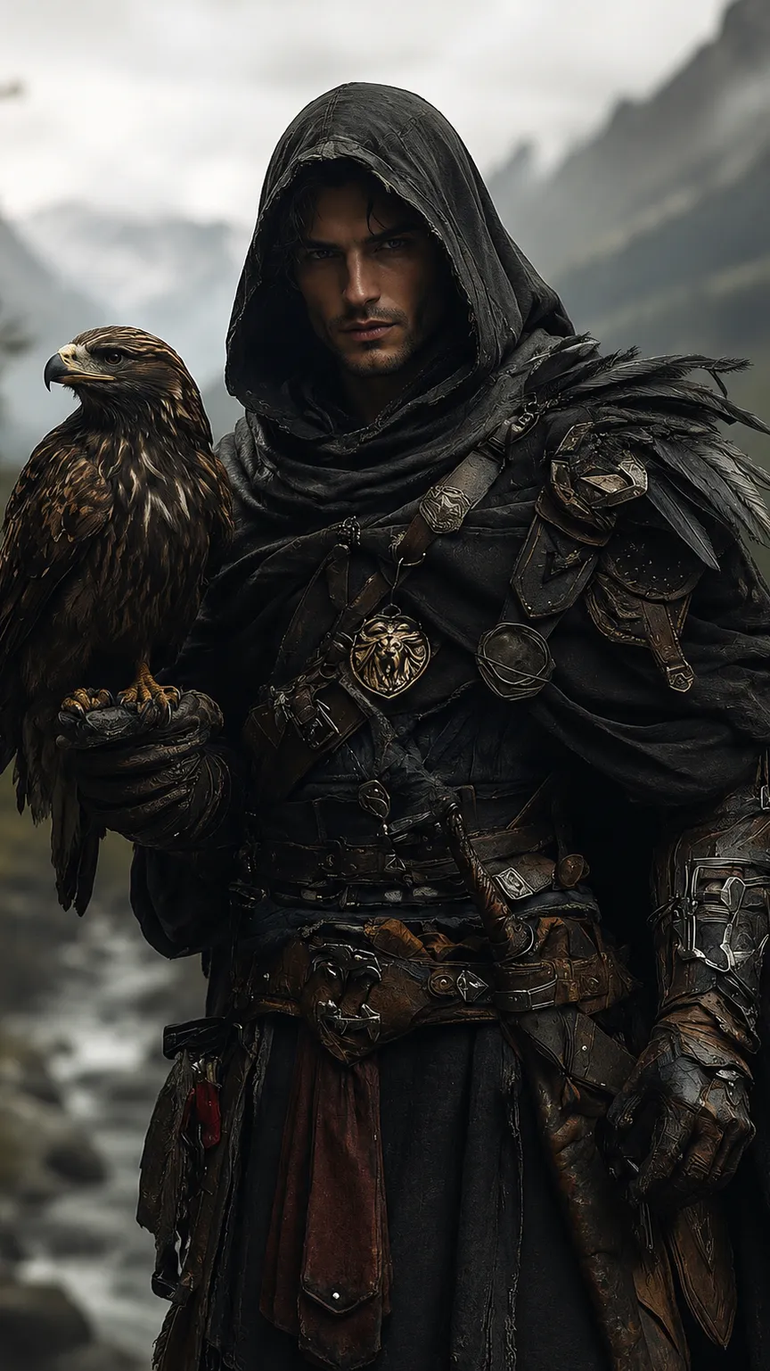ai character: Valken  background