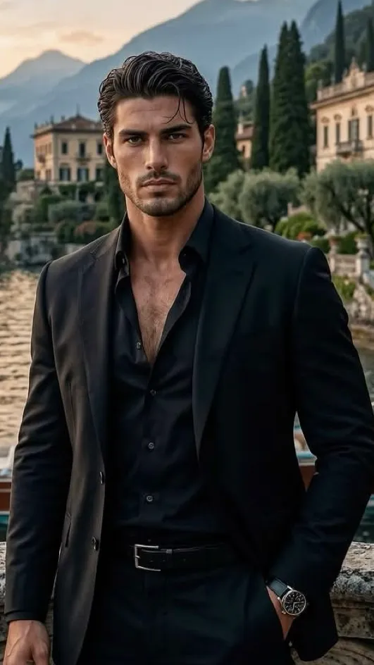 ai character: Enrico Conti background