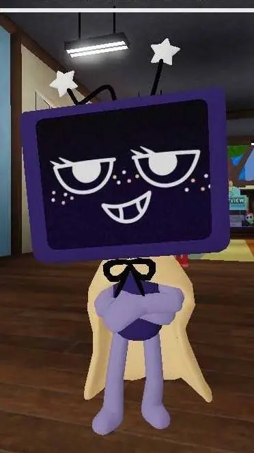ai character: Shellvision angst. background
